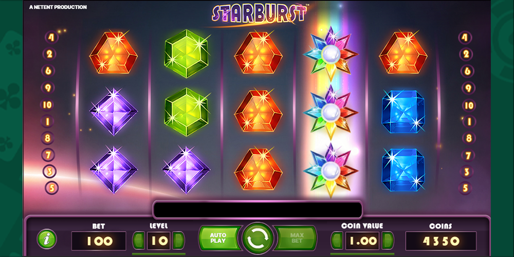 starburst wilds bonus