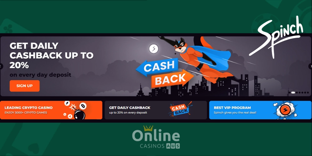 Bonuses & Promotions at Spinch Casino