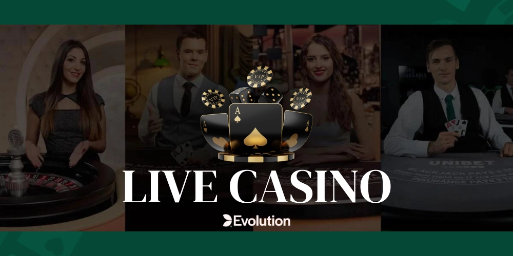 Live casino by Evolution