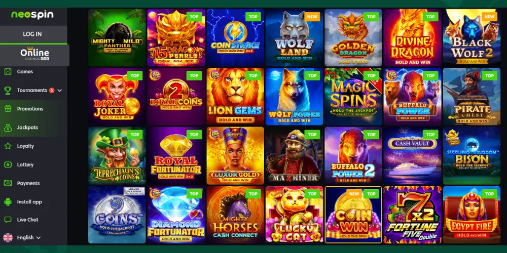 Neospin Jackpot online Pokies