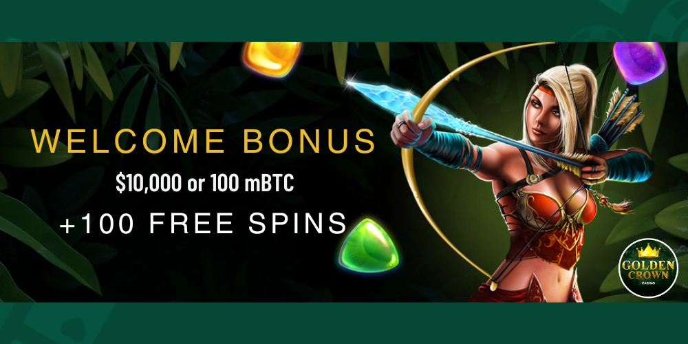 Welcome Bonus in Golden Crown Casino