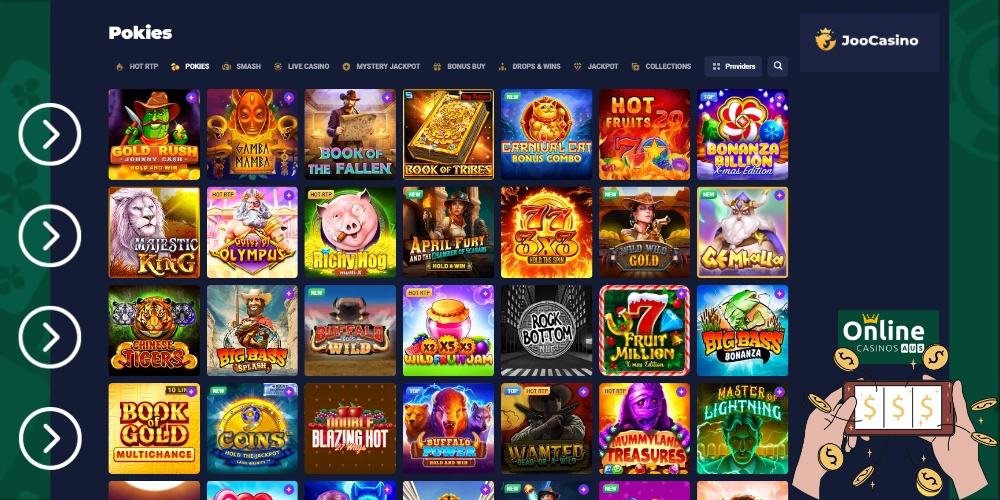 Joo Online Pokies AU