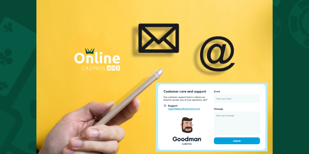 Site Usability & Customer Service at Goodman casino