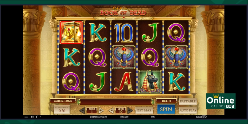 Book of Dead Pokie Australia